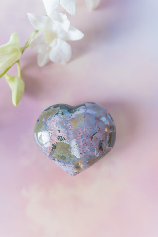 Sea Jasper Heart