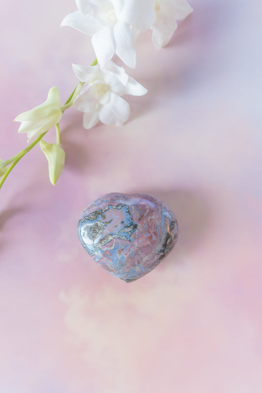 Sea Jasper Heart