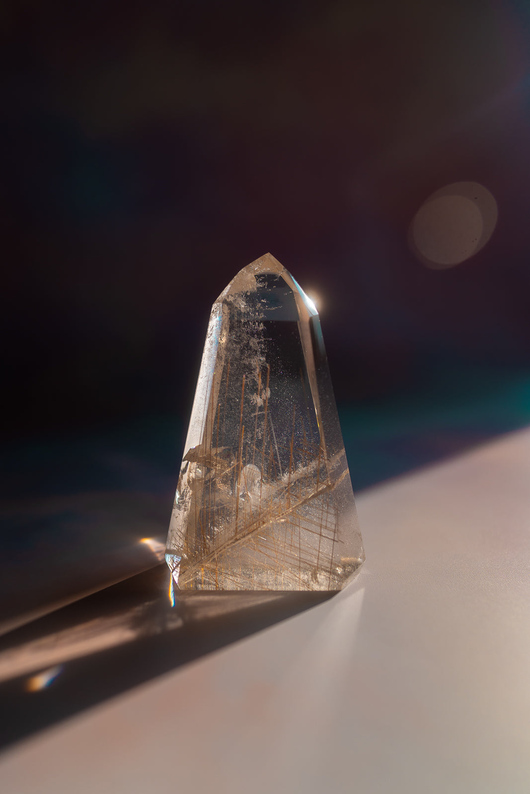 Rutile Quartz Tower