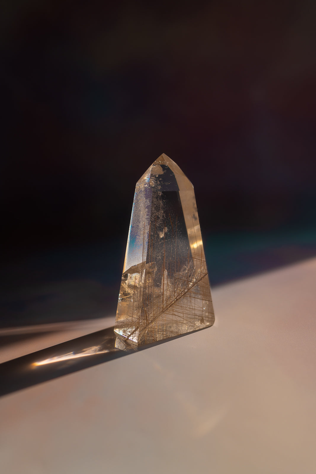 Rutile Quartz Tower