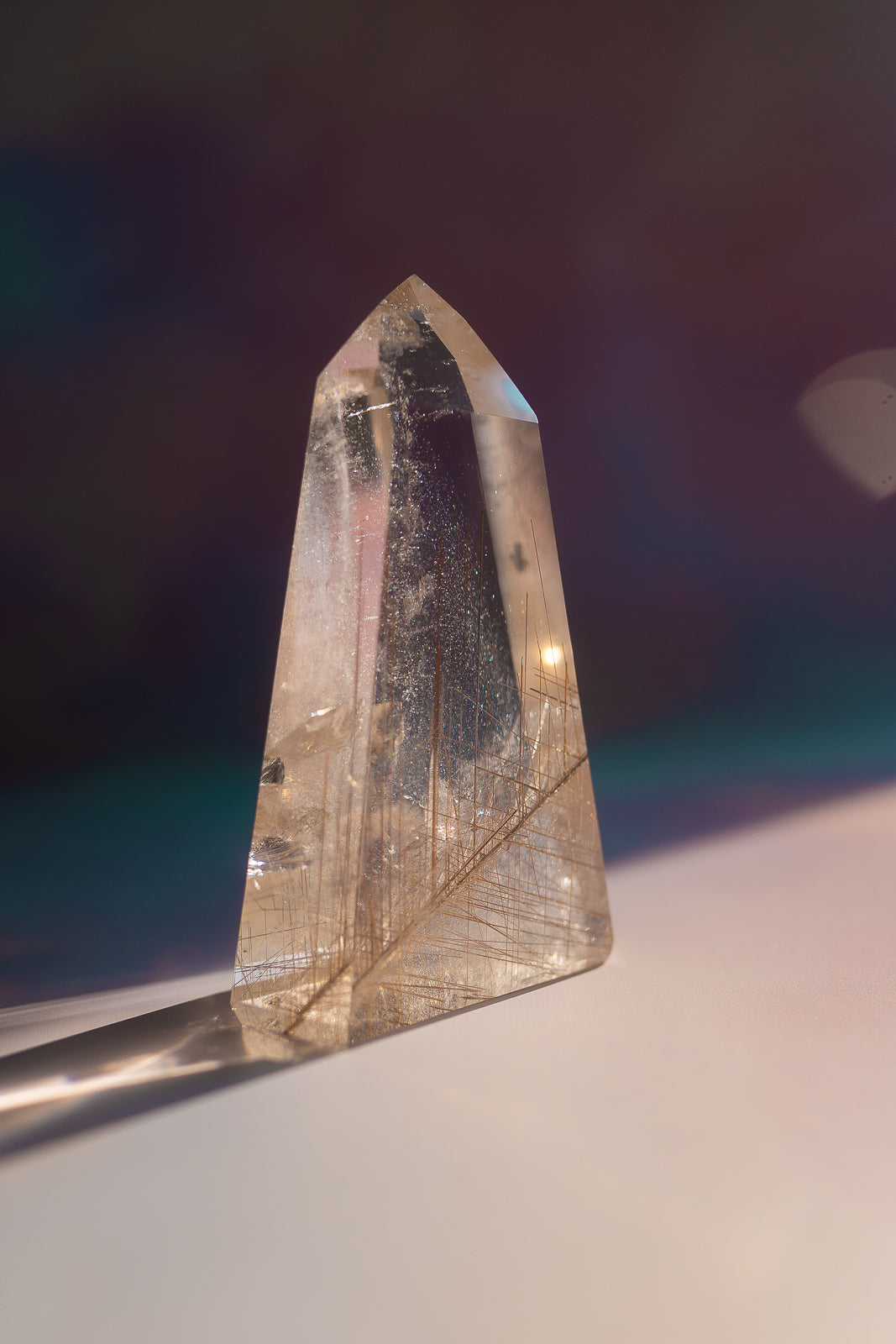 Rutile Quartz Tower