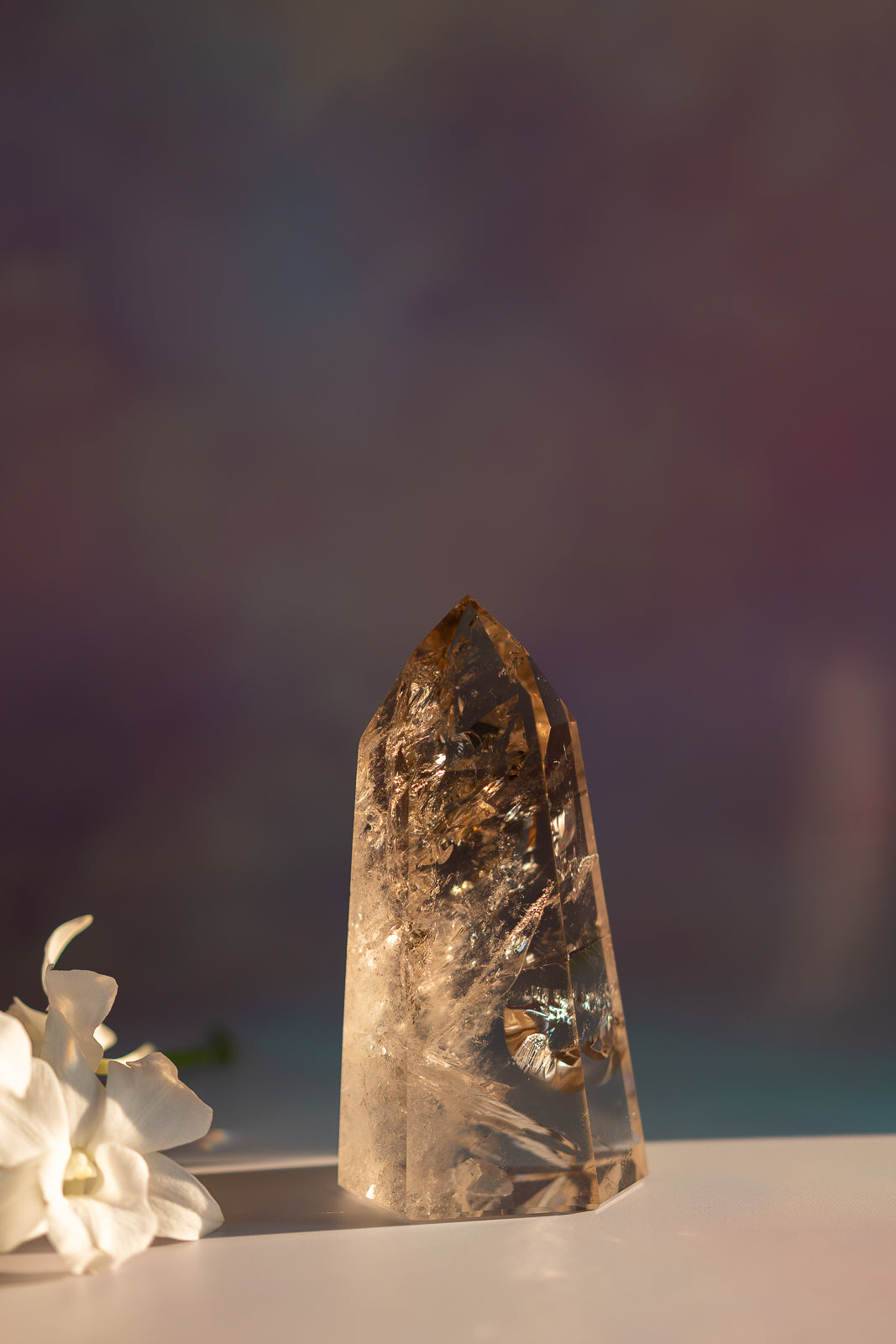 Smoky Quartz Tower