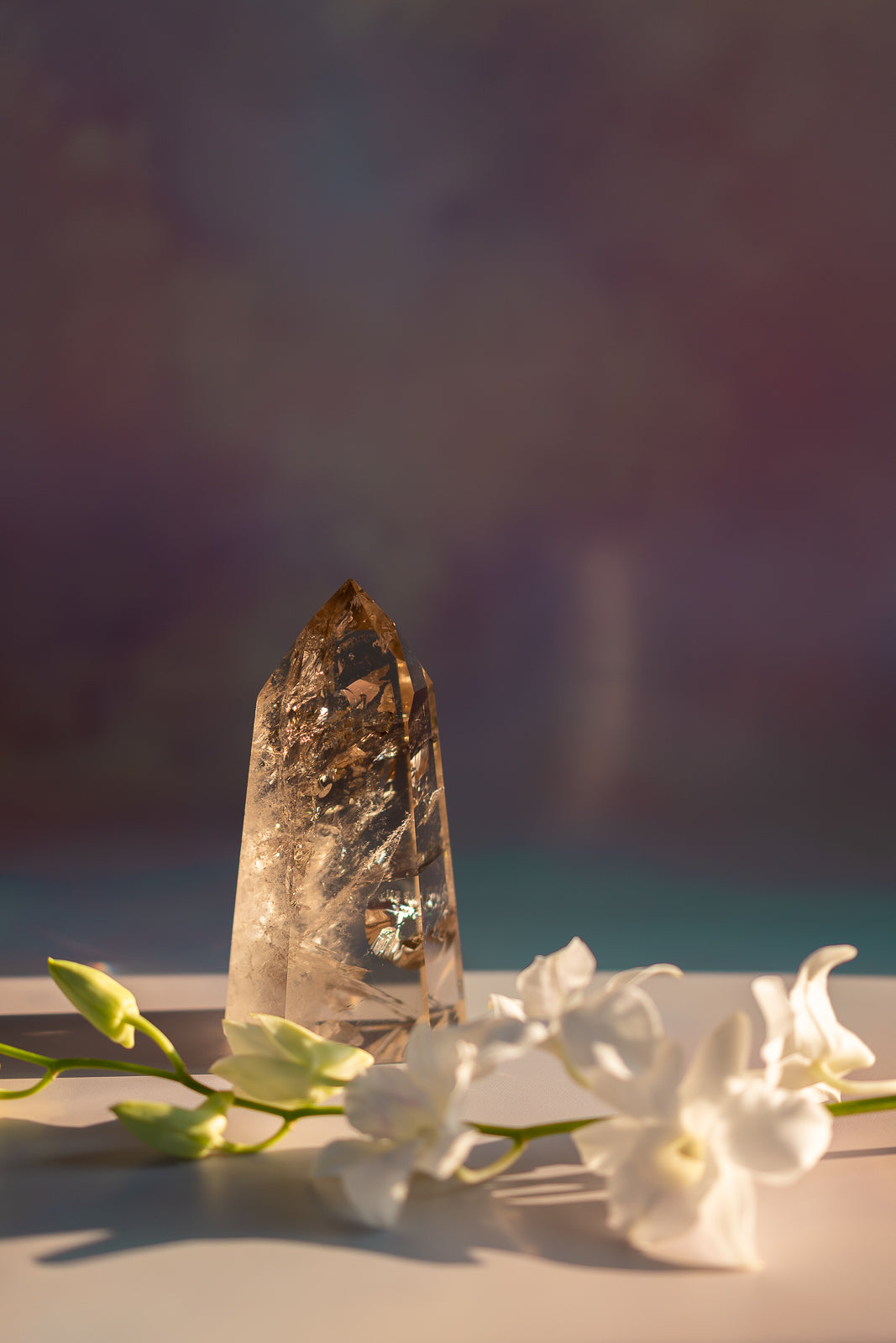 Smoky Quartz Tower