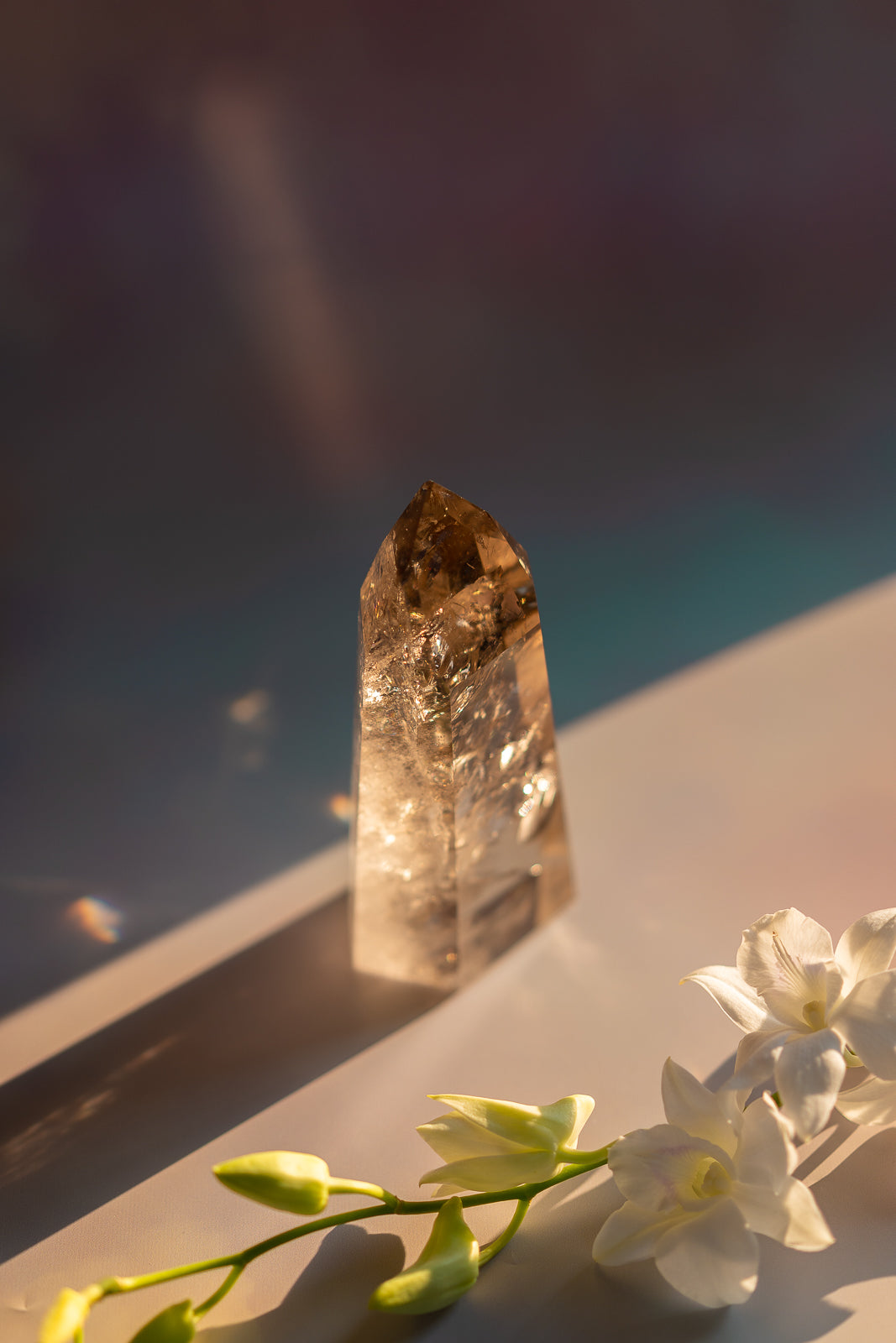 Smoky Quartz Tower