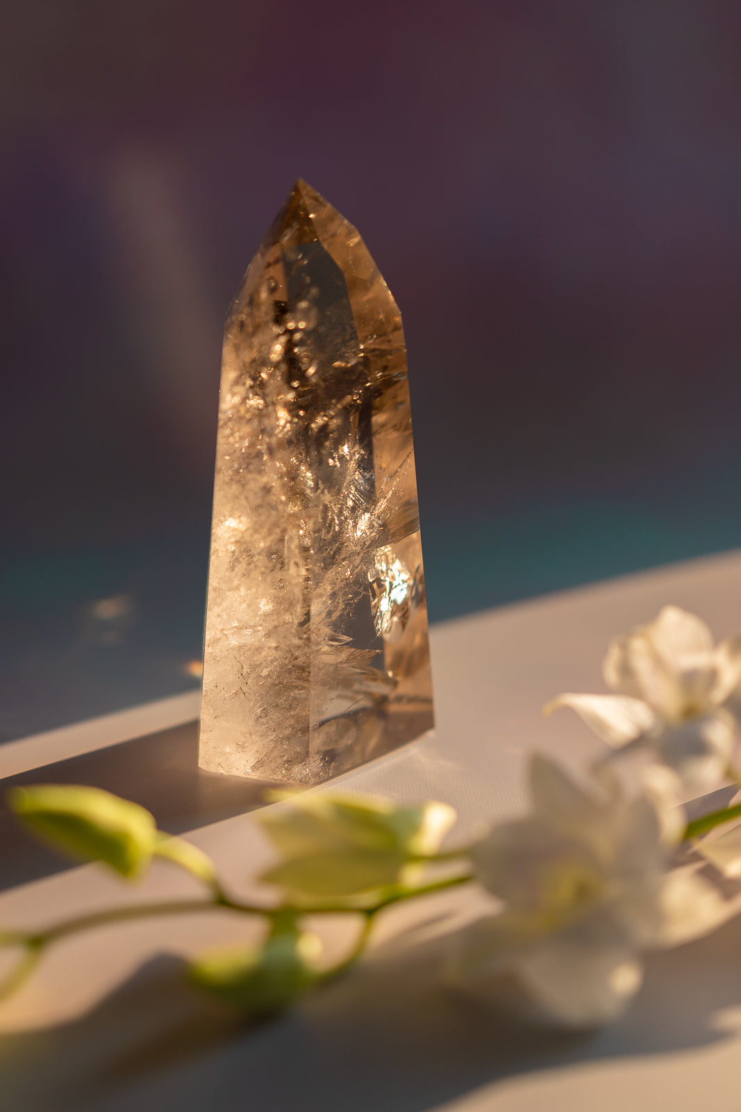 Smoky Quartz Tower