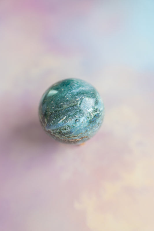 Sea Jasper Sphere