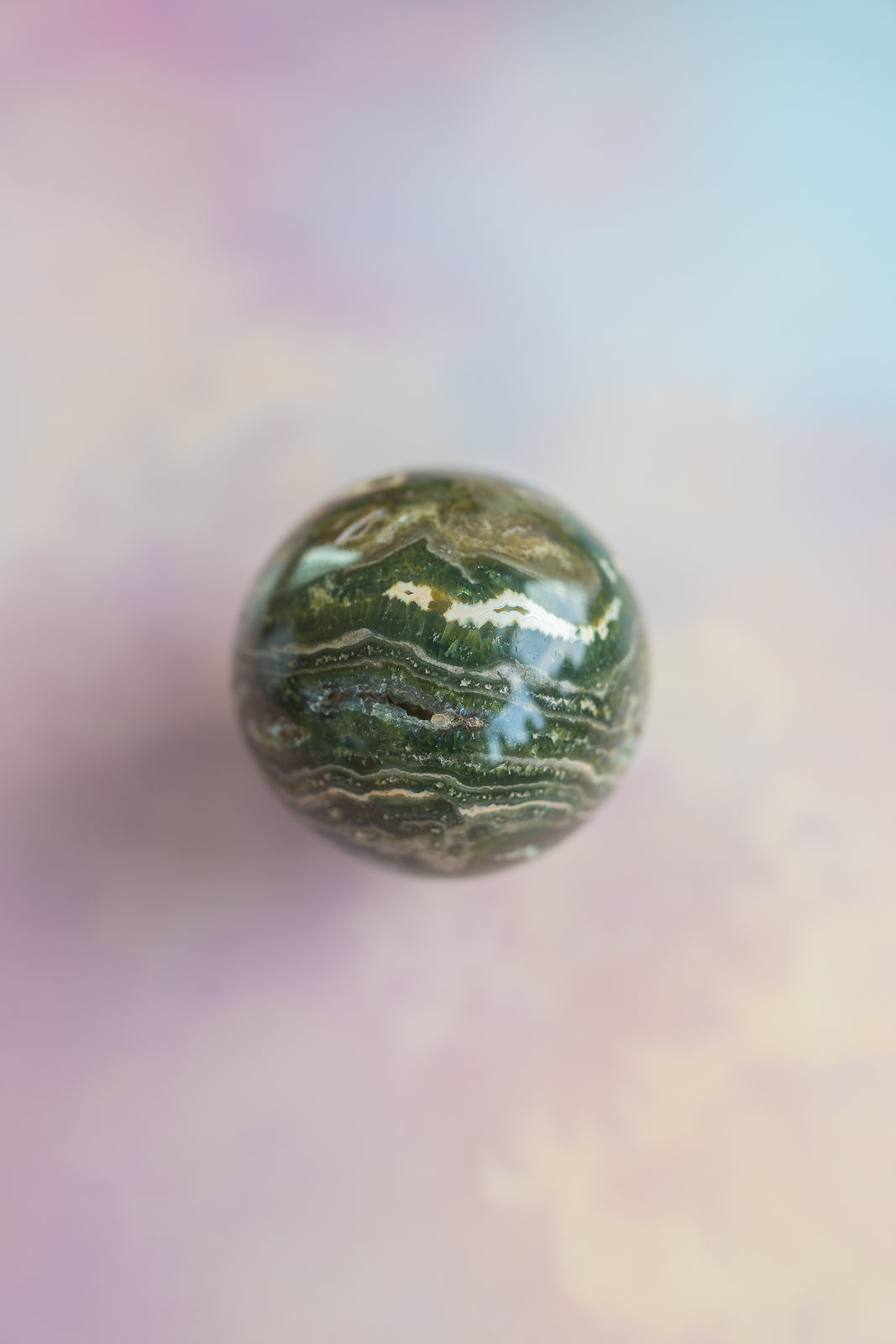 Sea Jasper Sphere