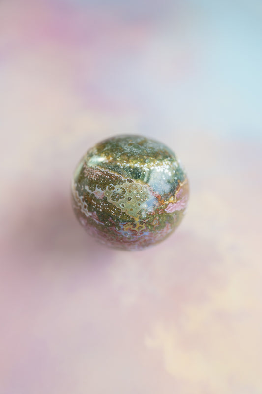 Sea Jasper Sphere