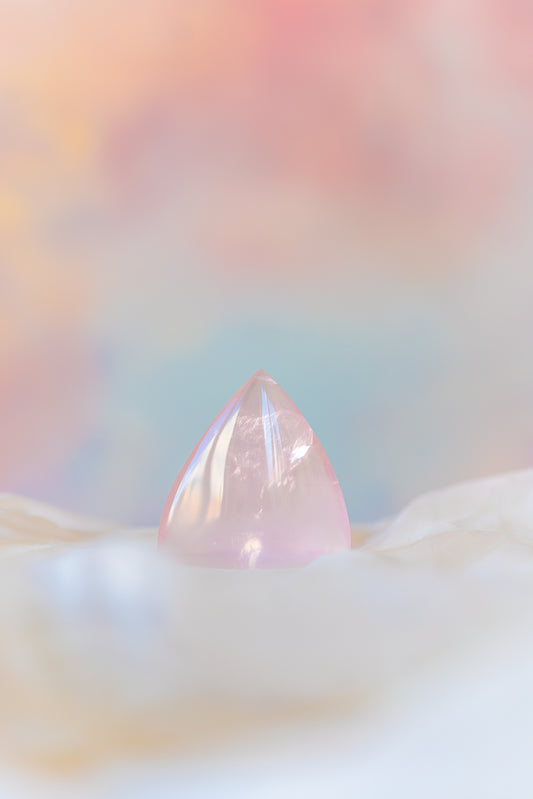 Mozambique Rose Quartz Freeform