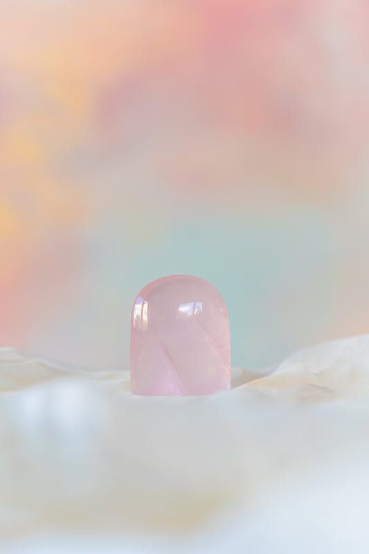 Mozambique Rose Quartz Freeform