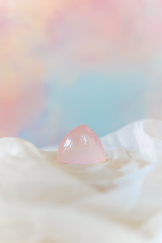 Mozambique Rose Quartz Freeform