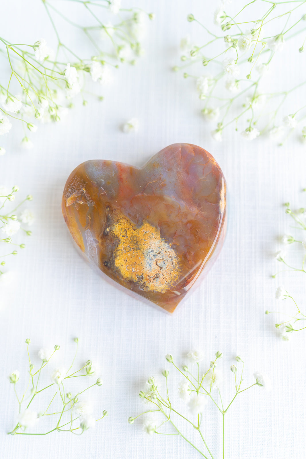 Sea Jasper Heart Bowl