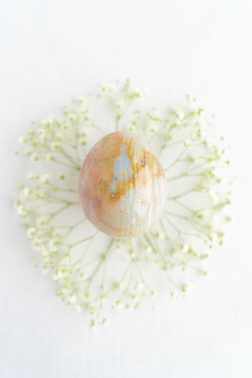 Pastel Sea Jasper Egg