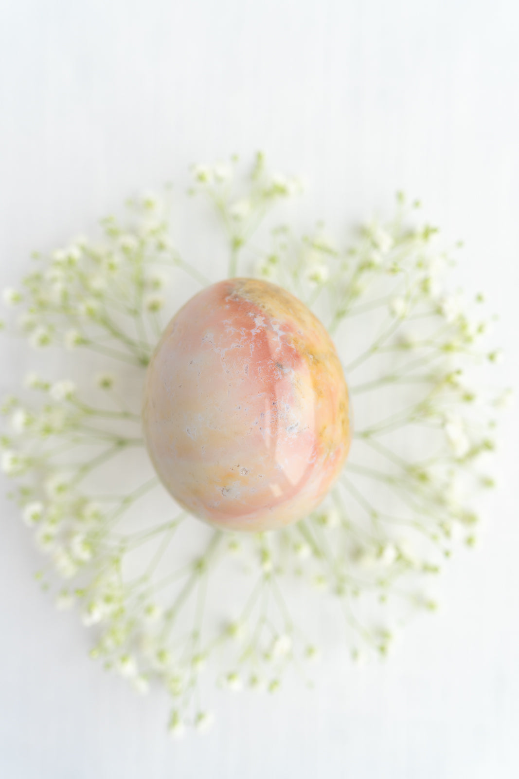 Pastel Sea Jasper Egg