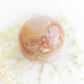 Flower Agate Sphere with Quartz
