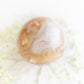 Flower Agate Sphere with Quartz