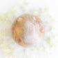 Flower Agate Sphere with Quartz