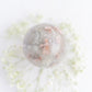 Flower Agate Sphere with Chlorite Quartz