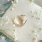 Faceted Citrine Heart