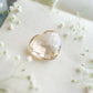 Faceted Citrine Heart