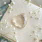 Faceted Citrine Heart