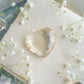 Faceted Citrine Heart