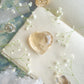 Faceted Citrine Heart