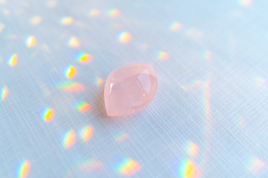 Mozambique Rose Quartz Freeform