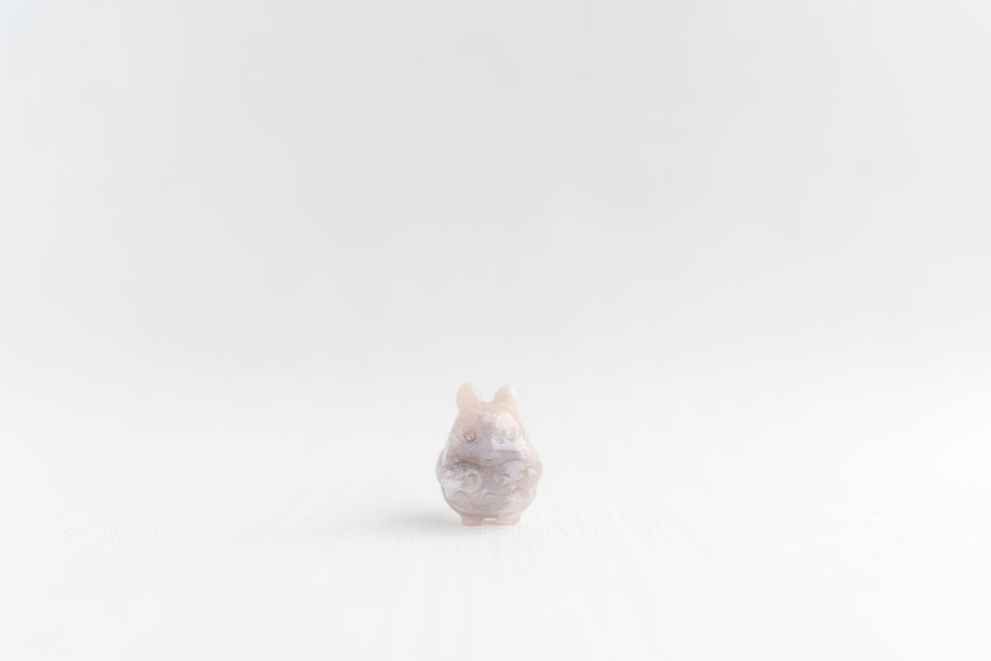 Mini Flower Agate Totoro