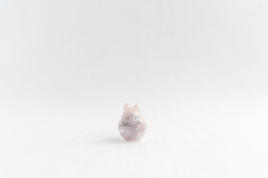 Mini Flower Agate Totoro