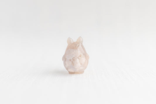 Mini Flower Agate Totoro